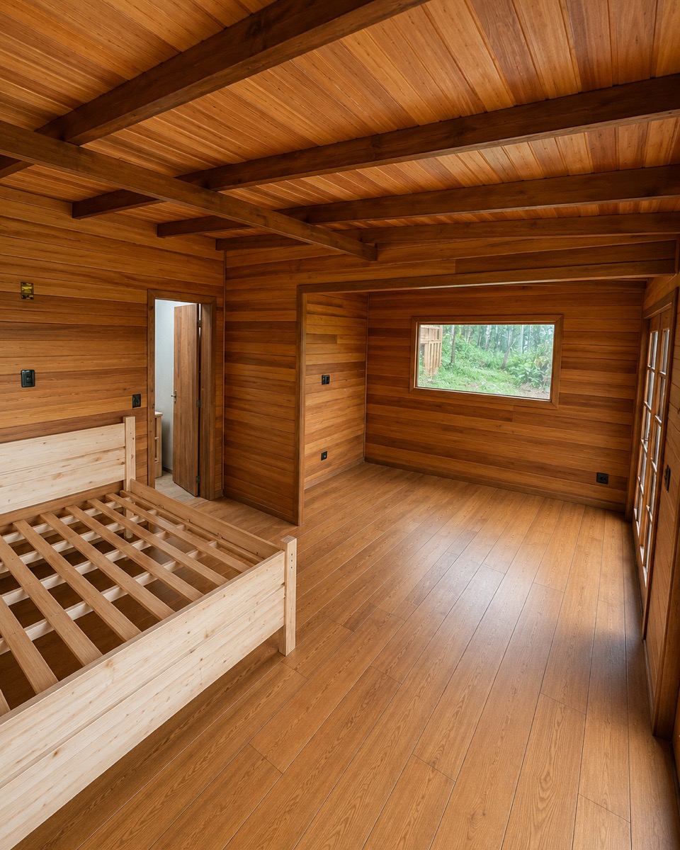 Quarto em madeira